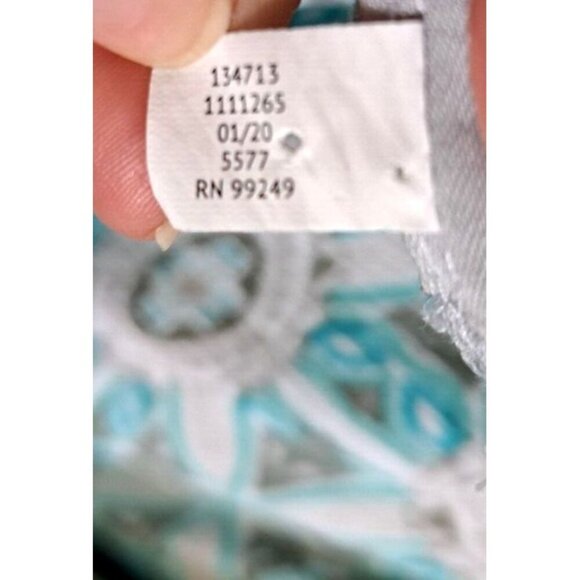 Catherines 4X-5X Multicolor Medallion Print Beach Cover-Up/Kimono Open Front - Picture 6 of 6